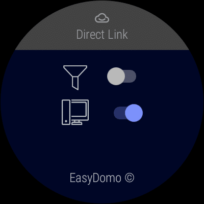 EasyDomo Android Wear 2.0 App